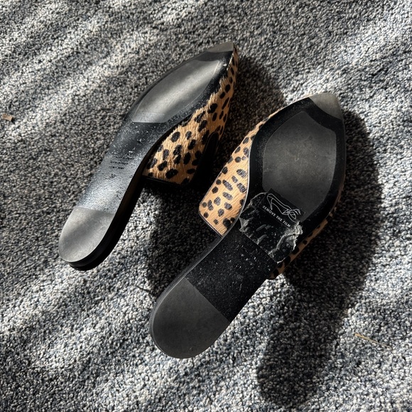 Jenni Kayne animal print mule size 39 - Picture 4 of 5